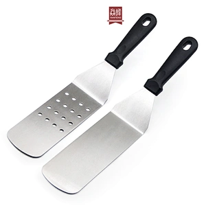tough durable Food Grade stainless steel kitchen cake turner for pizza steak panckes fried rice barbecue