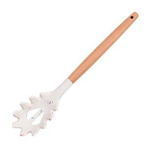 amazon top seller silicone kitchen utensils tool set cookware sets silicone cooking utensils with Wooden Handles