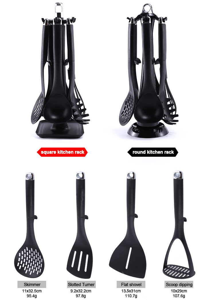 nylon kitchen utensil set