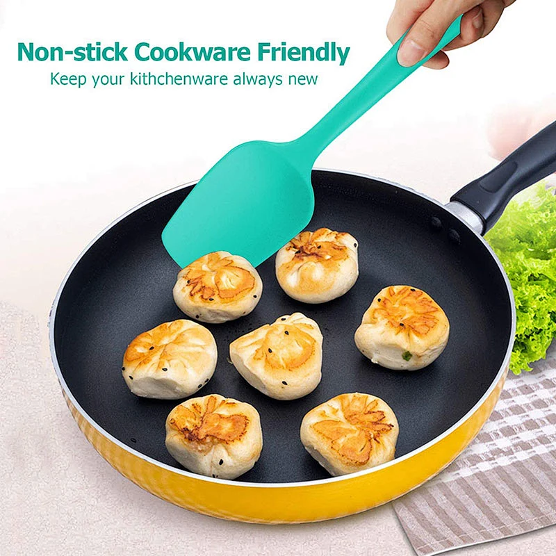 6 Piece spatulas silicone Heat Resistant Non Stick Silicone baking spatula Kitchen Utensils set Silicone Spatula Set