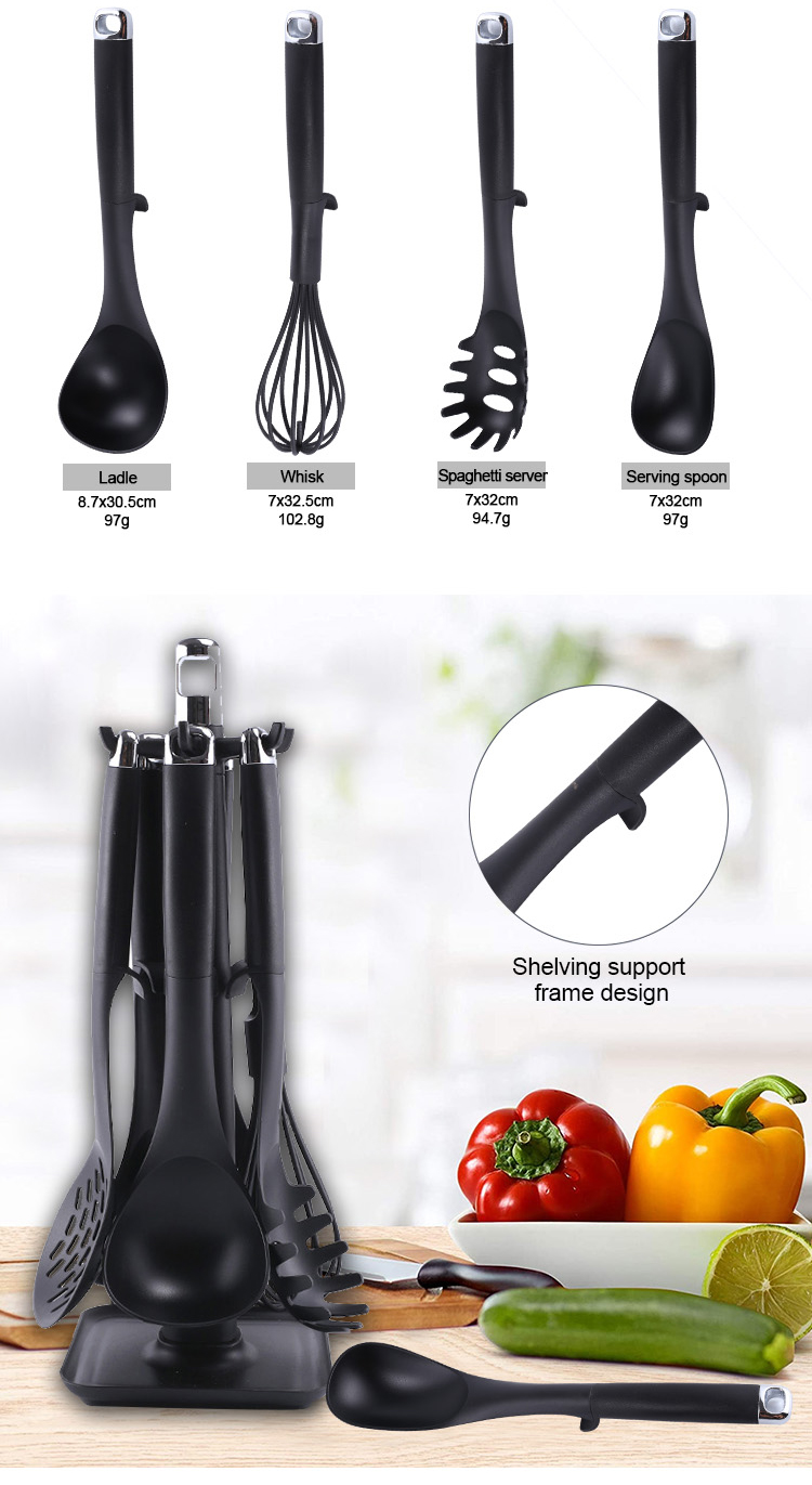 nylon kitchen utensil set