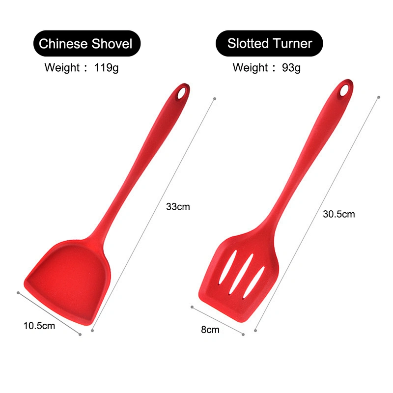 Amazon Hot Sale Silicone Kitchen Utensil Set Kitchen Gadgets Camping cookware sets Kitchen Cooking Utensils Tool Set