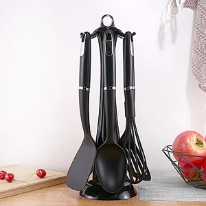 10-piece Nylon Kitchen Cooking Utensil Set Kitchen Utensils Set Amazon Nonstick Cookware Nylon Kitchen Utensils Set