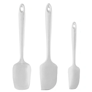 3 Piece Silicone Spatula Set Kitchen Gadget Non Scratch Scraper Spatulas Cookware set Heat Baking Silicone Kitchen Utensil Set