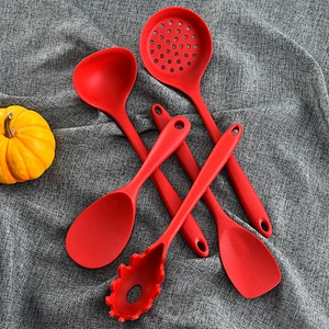 Amazon Hot Sale Silicone Kitchen Utensil Set Kitchen Gadgets Camping cookware sets Kitchen Cooking Utensils Tool Set