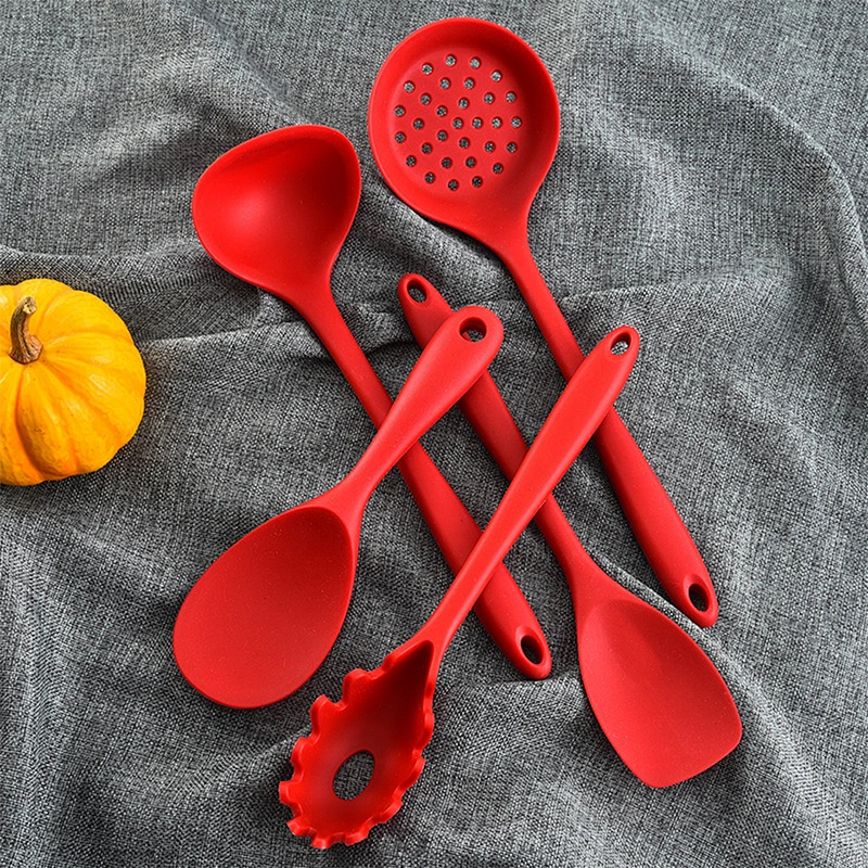 Amazon Hot Sale Silicone Kitchen Utensil Set Kitchen Gadgets Camping cookware sets Kitchen Cooking Utensils Tool Set