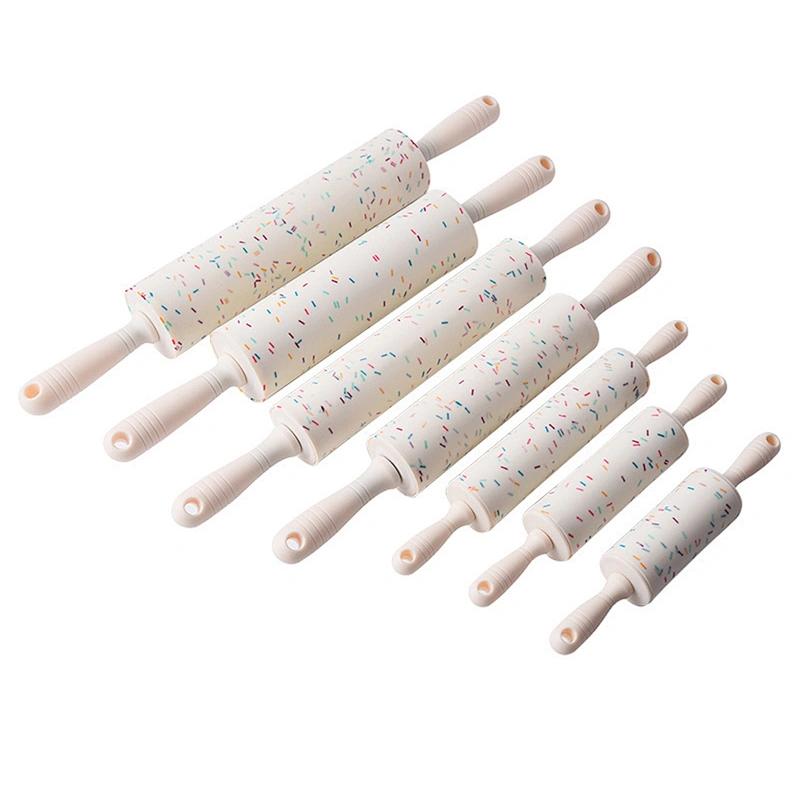 Kitchen Baking Tool DIY Silicone Rolling Pin non-stick Dough Rollers kitchen accessories Silicone Dough Roller