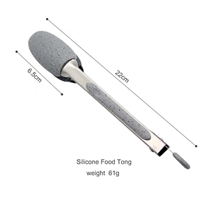 Wholesales Factory BBQ Tool Food Tong With Silicone