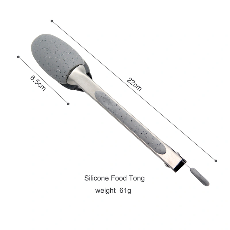 Wholesales Factory BBQ Tool Food Tong With Silicone