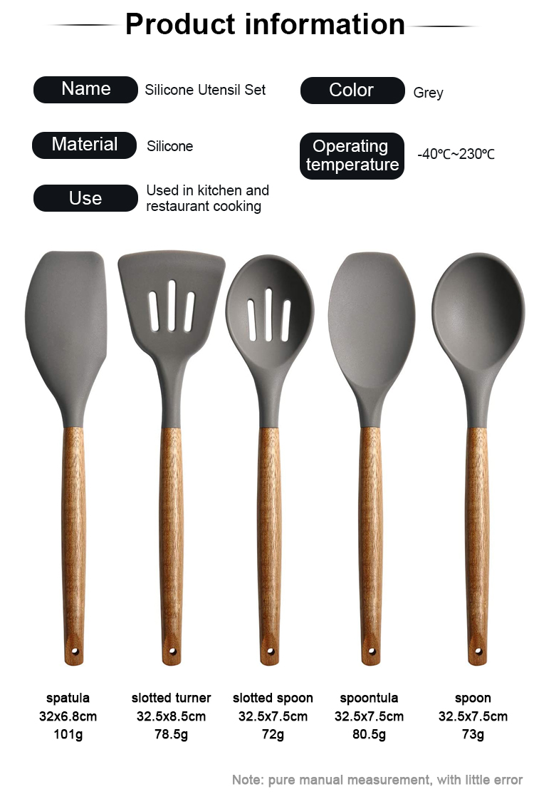 kitchen utensils silicone