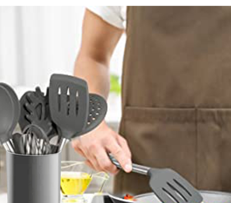silicone kitchen utensil set