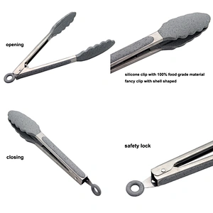 Factory Direct Supply BBQ Cooking Tool Food Tong