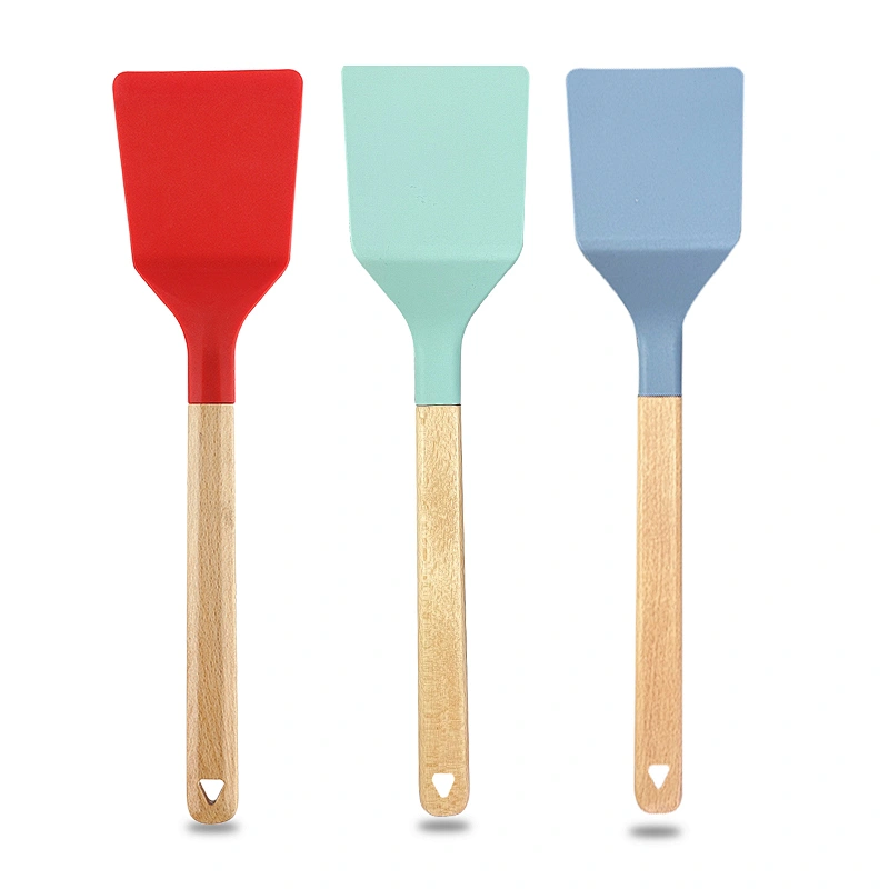 Kitchen accessories cooking kitchen utensils turner Kitchen Gadget non stick heat resistant silicone spatula turner