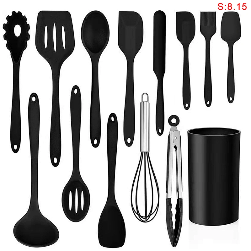 Kitchen Cooking Utensils accesorios de cocina Silicone Spatula silicone kitchen utensil set Cookware kitchen utensils set