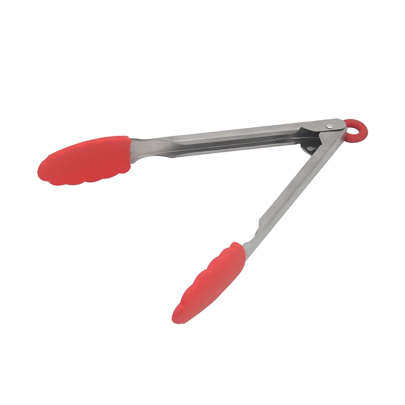 Premium Kitchenware Baking Tool Silicone Tongs for BBQ