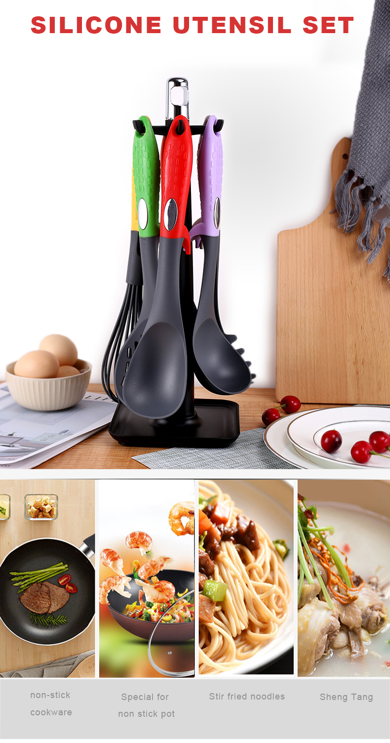 nylon kitchen utensil set