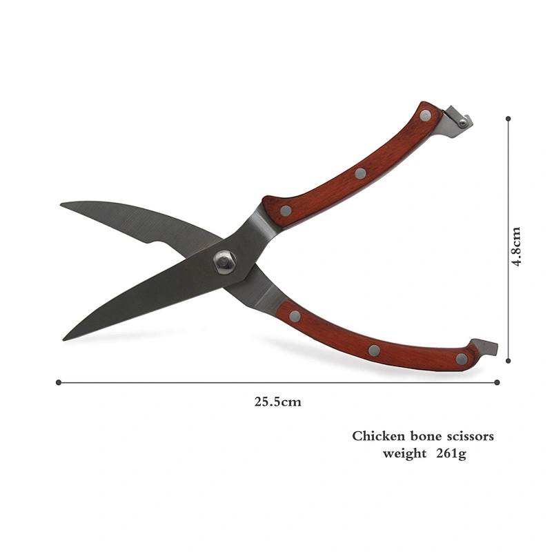 Stainless Steel Kitchen Scissors Multifunction Poultry Bone Cutter Shear Scissors Poultry Shears With Safe Lock scissors