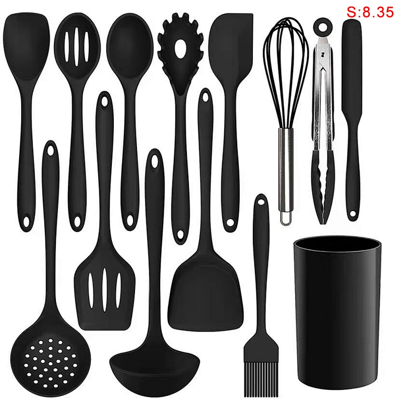 Kitchen Cooking Utensils accesorios de cocina Silicone Spatula silicone kitchen utensil set Cookware kitchen utensils set