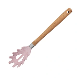 Camping CookWare Kitchen Accessories cooking utensil Tools Set Silicone Kitchen Utensils set with Wooden handle