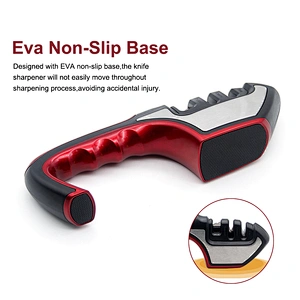 China Factory Smart Kitchen Tools and Utensils Manual Sharpener Professional Knife Sharpener Wholesale