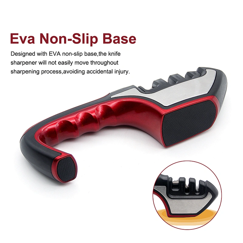 China Factory Smart Kitchen Tools and Utensils Manual Sharpener Professional Knife Sharpener Wholesale