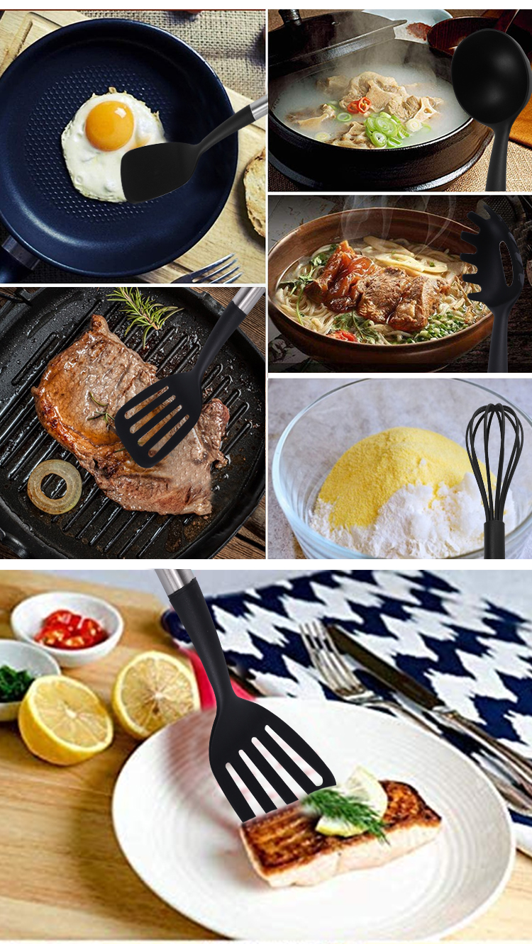 nylon cooking utensils set