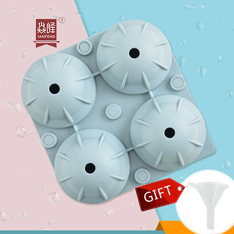 Silicone Ice Cube Tray Food Grade Reusable Elastic Model Used For Making Cake Cream Ice Cubes Freeze Mould Mold