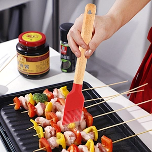Cake Butter Bread Pastry Baking Tools Silicone Oil Basting Brush Silicone Basting Pastry Brush Oil Brushes