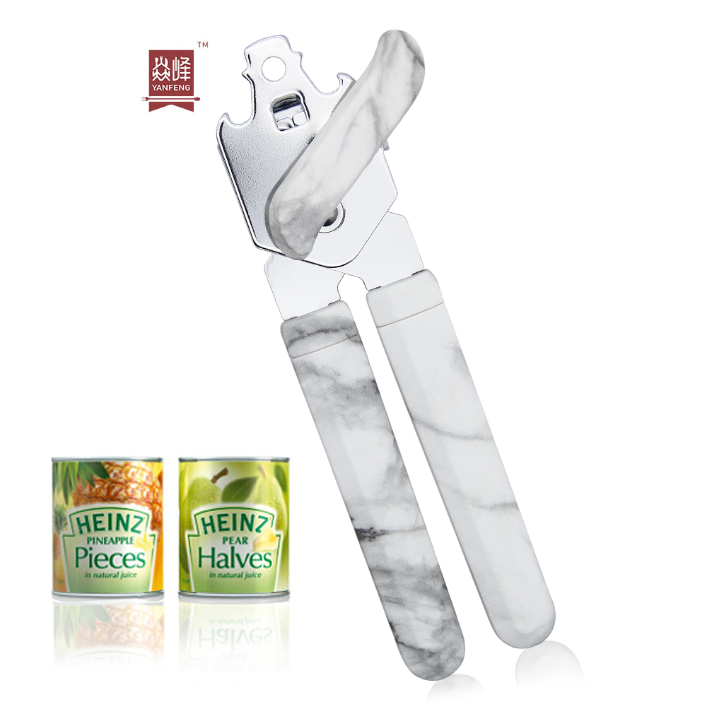 Wholesale Price Stainless Steel Safety Manual Can Opener with Non-slip Handle for Kitchen