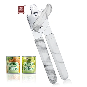 Wholesale Price Stainless Steel Safety Manual Can Opener with Non-slip Handle for Kitchen