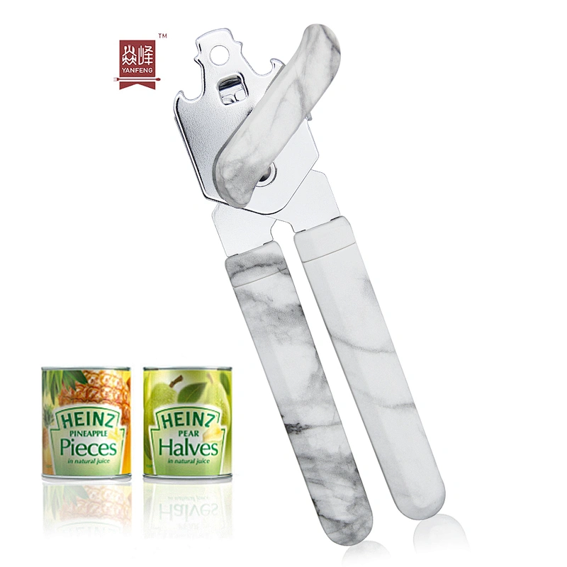 Wholesale Price Stainless Steel Safety Manual Can Opener with Non-slip Handle for Kitchen