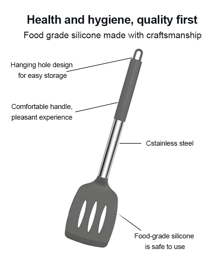 silicone kitchen utensil set