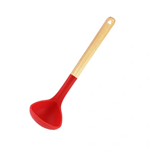 Kitchen Utensil Set Silicone Soup Ladle Kitchen Cooking Serving Spoon High Heat Resistant Silicone Kitchen Ladle