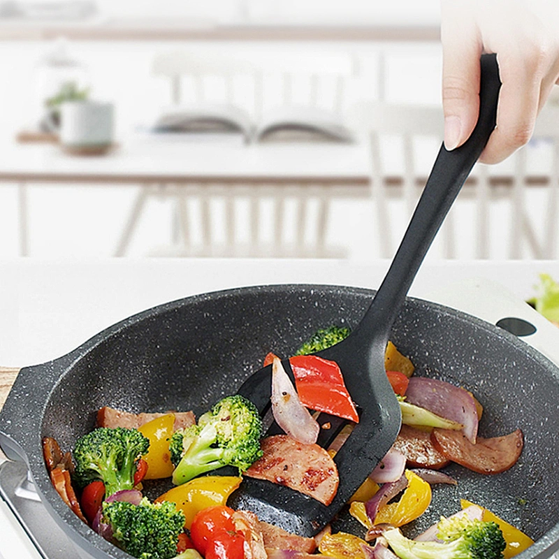 5-Piece Silicone Kitchen Utensil Set One Piece Design Spatulas and Mixing Spoons Silicone Cooking Kitchen Utensil set