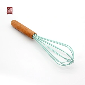 Kitchen gadget food grade manual egg tools silicone Egg Beater Whisk Cooking Baking Egg Tools for Blending Whisking
