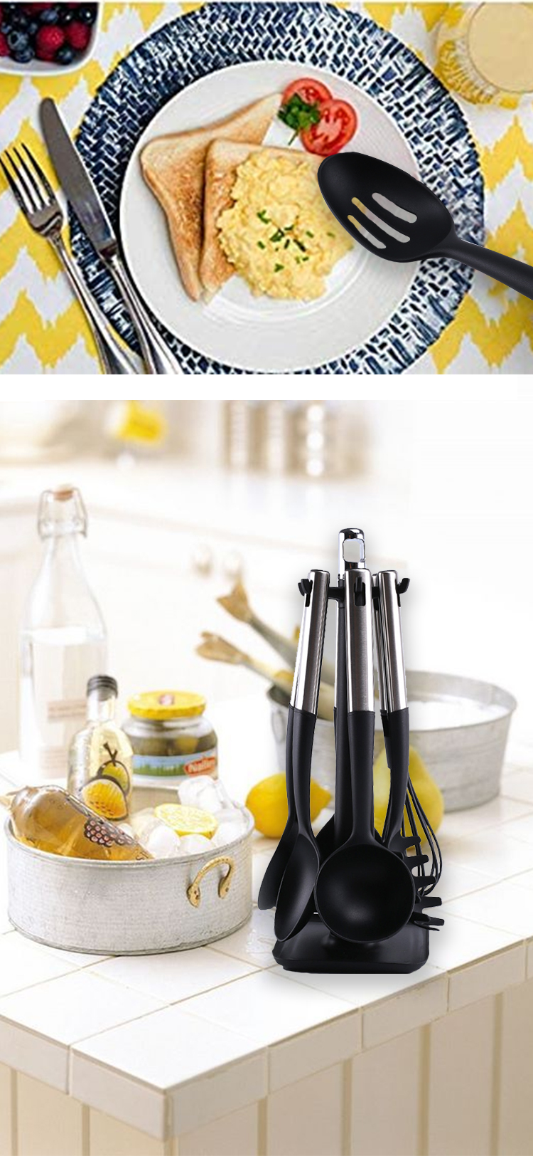 nylon cooking utensils set