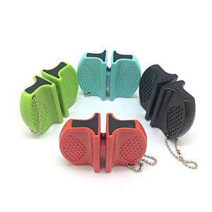 Guangdong Factory China Smart Kitchen Mini Double Side Knife Sharpener Tool