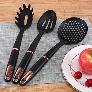 Kitchen Accessories Nylon Pasta Fork Turner Spoon Ladle Spatula Shovel Nylon Kitchen Cookware Tools Kitchen Cooking Utensils Set