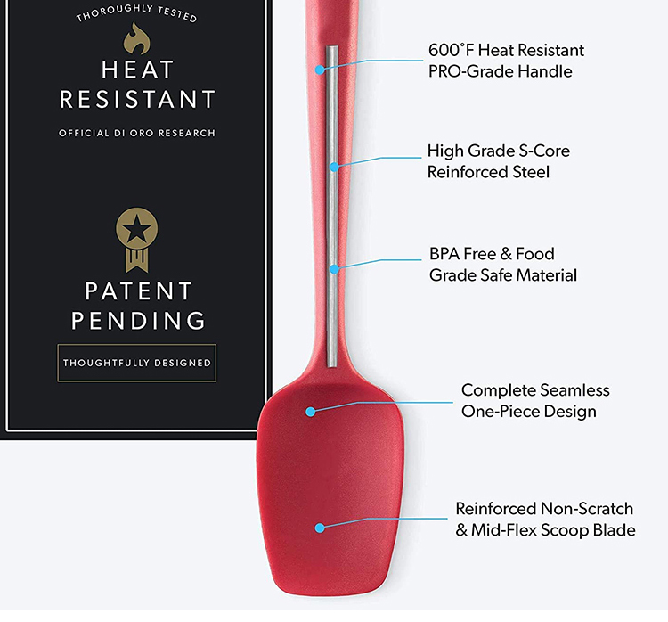 silicone kitchen utensil set