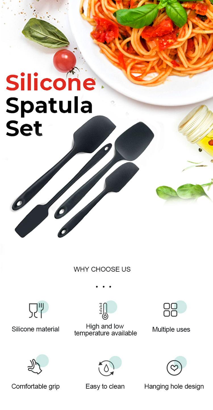 silicone kitchen utensil set