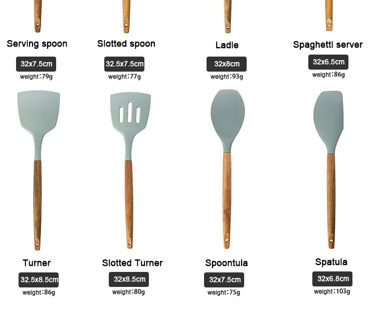 best silicone spatula set