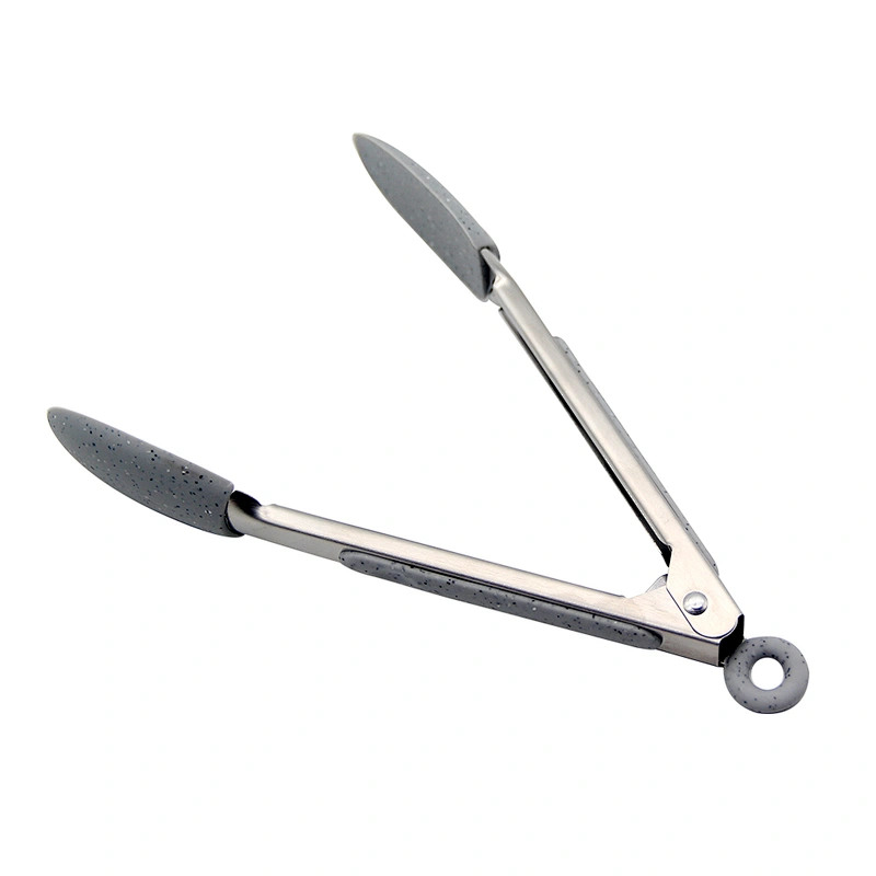 Wholesales Factory BBQ Tool Food Tong With Silicone