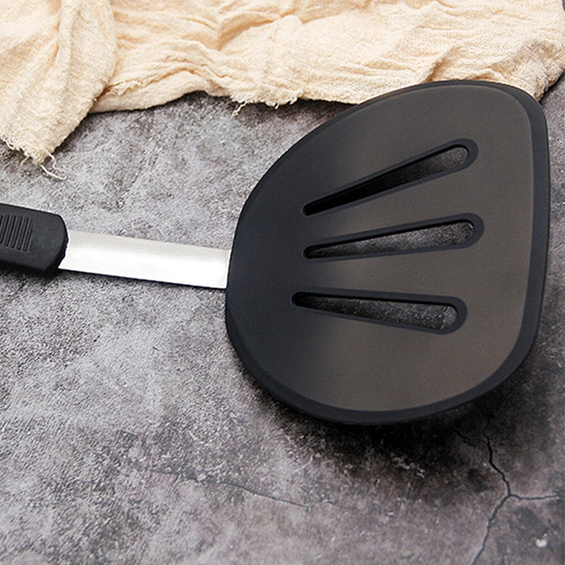 kitchen accessories reusable Silicone egg turner kitchen gadgets nonstick cookware custom silicone turner spatula for kitchen