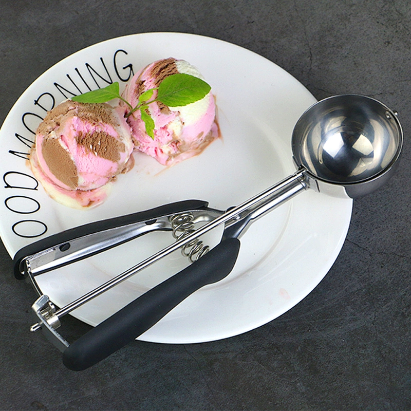 Amazon Top Seller Ice Cream Tools Kitchen Accessories Ice Cream spoon Food Grade Stainless Steel Ice Cream Scoop
