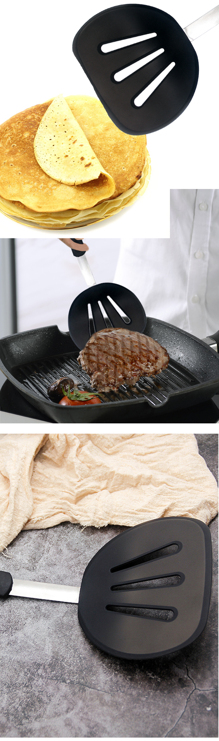 silicone kitchen turner
