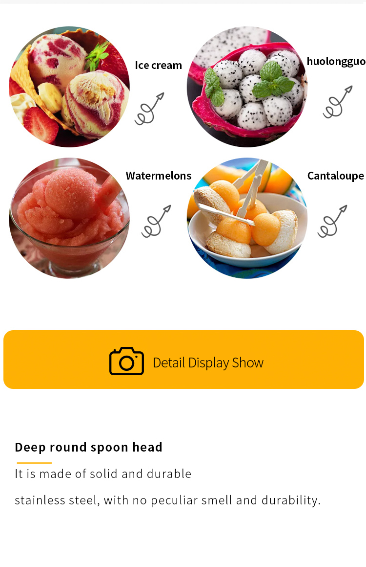 ice cream scoop spoon