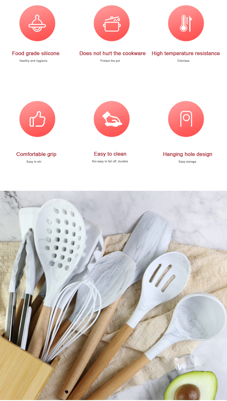 kitchen utensils silicone