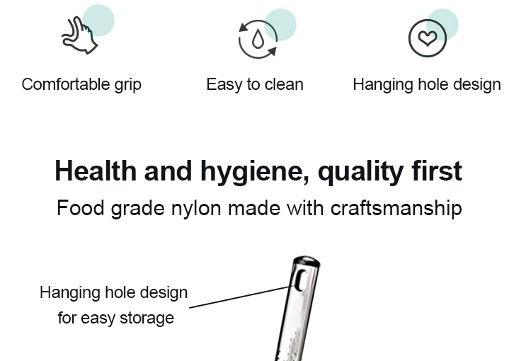 nylon kitchen set utensils