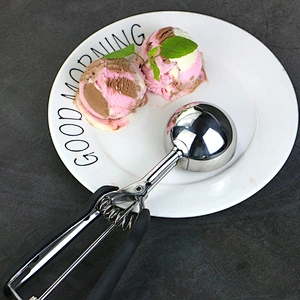 Amazon Top Seller Ice Cream Tools Kitchen Accessories Ice Cream spoon Food Grade Stainless Steel Ice Cream Scoop
