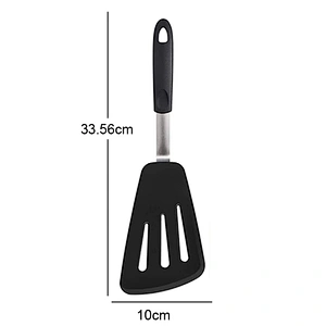 kitchen accessories reusable Silicone egg turner kitchen gadgets nonstick cookware custom silicone turner spatula for kitchen